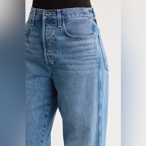 Favorite Daughter Jeans The Masha High Waist Wide Leg Long Beach Everyday 25 - Picture 3 of 14